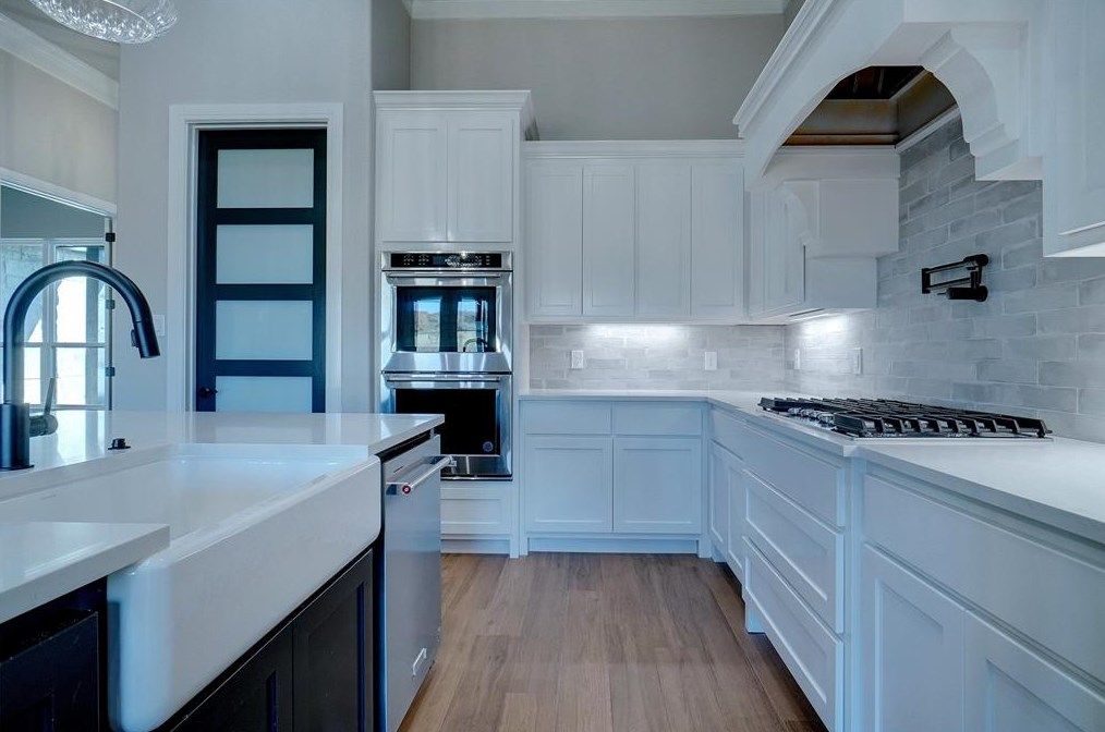 Custom kitchen cabinets by Living Stone Contruction